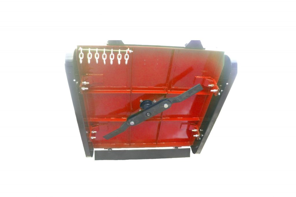 WTM Winton topper mower underneath view