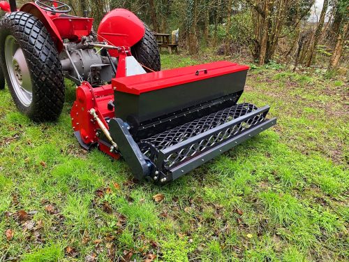 Winton 1.05m Stone Burier with Seeder WSS105