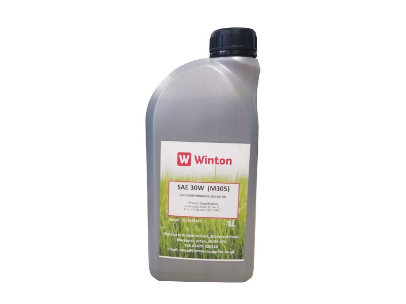 Winton Engine Oil SAE 30W 1L - Farm Tech Supplies